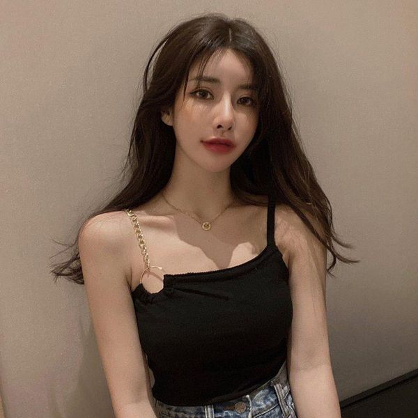 collarbone chain sling metal chain vest female brief paragraph within the render of cultivate morality by outer wear, Black;white
collarbone chain sling metal chain vest female brief paragraph within the render of cultivate morality by outer wear, Black;white