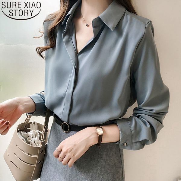 spring autumn women loose shirts plus size blouses 2021 fashion solid ol style long sleeve simple feminine blusas 1181 210315, White
spring autumn women loose shirts plus size blouses 2021 fashion solid ol style long sleeve simple feminine blusas 1181 210315, White