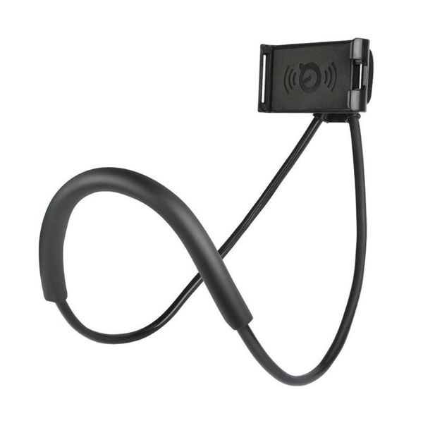practical design neck hanging mobile phone holder stands universal flexible 360 degree rotation bed mount for smartphones
practical design neck hanging mobile phone holder stands universal flexible 360 degree rotation bed mount for smartphones