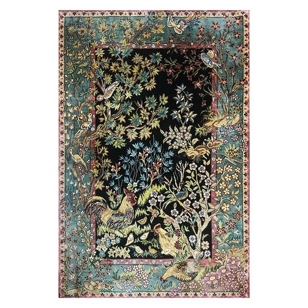 carpets 2x3 foot small silk carpet all hand weave trel bird tapestry design pray rug
carpets 2x3 foot small silk carpet all hand weave trel bird tapestry design pray rug