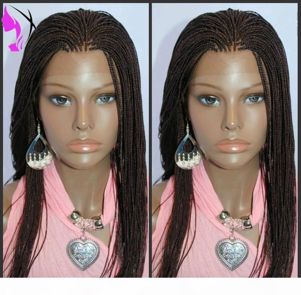 fast shipping black brown burgundy ombre color available synthetic braided lace front wig cornrowed box braids lace wig with baby hair
fast shipping black brown burgundy ombre color available synthetic braided lace front wig cornrowed box braids lace wig with baby hair