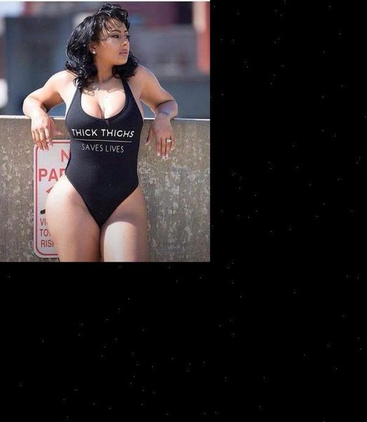 thick thighs saves lives swimwear women swimsuit funny bodysuit bathing suit jumpsuits rompers one piece us size, Black;white
thick thighs saves lives swimwear women swimsuit funny bodysuit bathing suit jumpsuits rompers one piece us size, Black;white