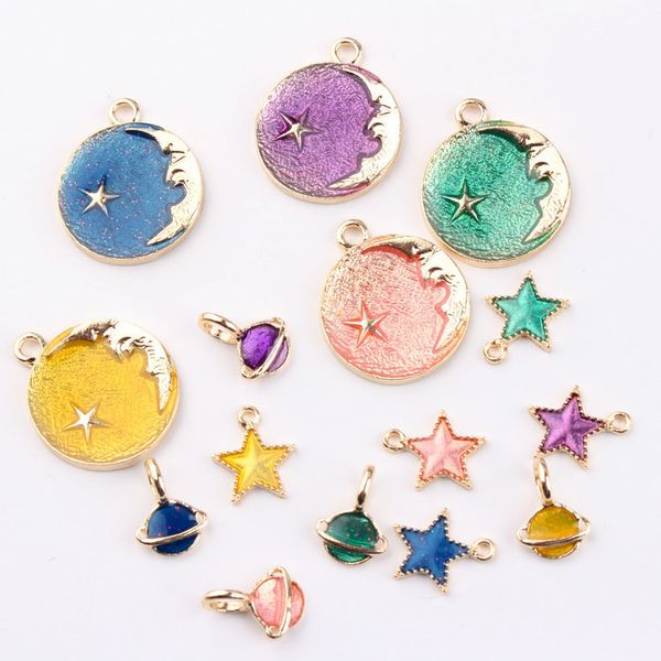 style alloy colorful cartoon rounds saturn/stars shape floating locket charms diy jewelry earring pendants accessory, Bronze;silver
style alloy colorful cartoon rounds saturn/stars shape floating locket charms diy jewelry earring pendants accessory, Bronze;silver