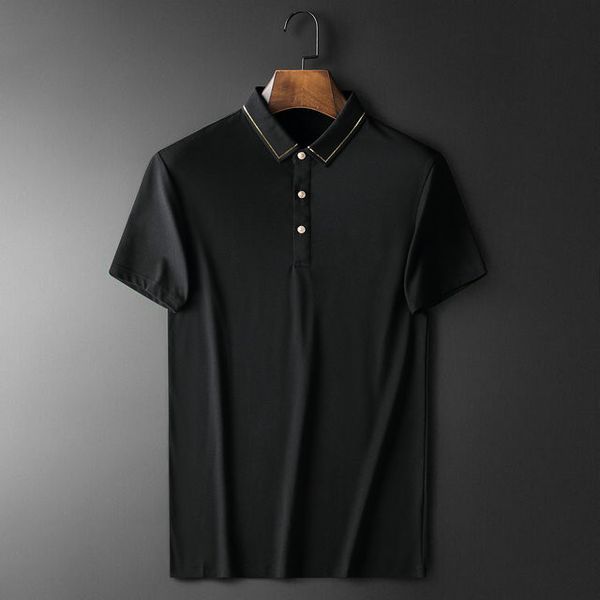 2021 business casual polo t-shirt men's cuff stripe slim society fashion play shirt multi-color size m-3xl#hsc03, White;black
2021 business casual polo t-shirt men's cuff stripe slim society fashion play shirt multi-color size m-3xl#hsc03, White;black