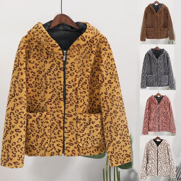 2021 autumn winter loose medium leopard print short windbreaker lamb coat teddy coat faux fur short women lamb fur, Black
2021 autumn winter loose medium leopard print short windbreaker lamb coat teddy coat faux fur short women lamb fur, Black