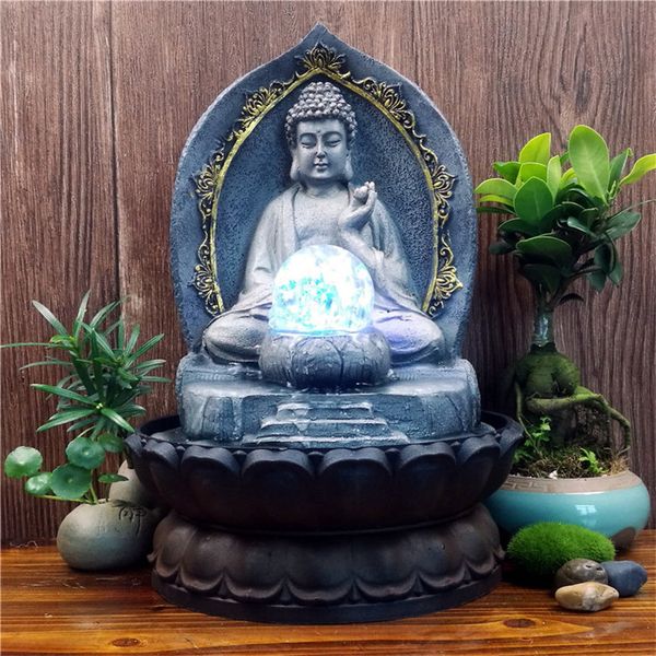 buddha statue figurines water fountain office tablewaterscape feng shui ornament resin home decoration craft wedding gift
buddha statue figurines water fountain office tablewaterscape feng shui ornament resin home decoration craft wedding gift