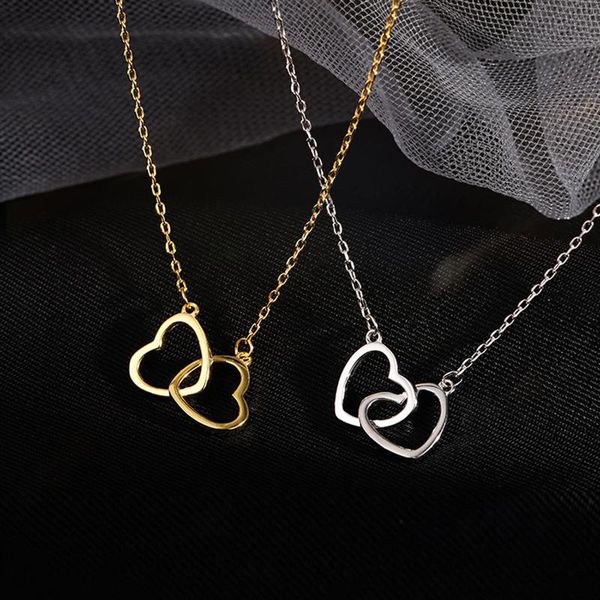 chains meyrroyu stainless steel 2 colors heart necklace for women thin chain choker 2021 trend party gift fashion jewelry colar, Silver
chains meyrroyu stainless steel 2 colors heart necklace for women thin chain choker 2021 trend party gift fashion jewelry colar, Silver