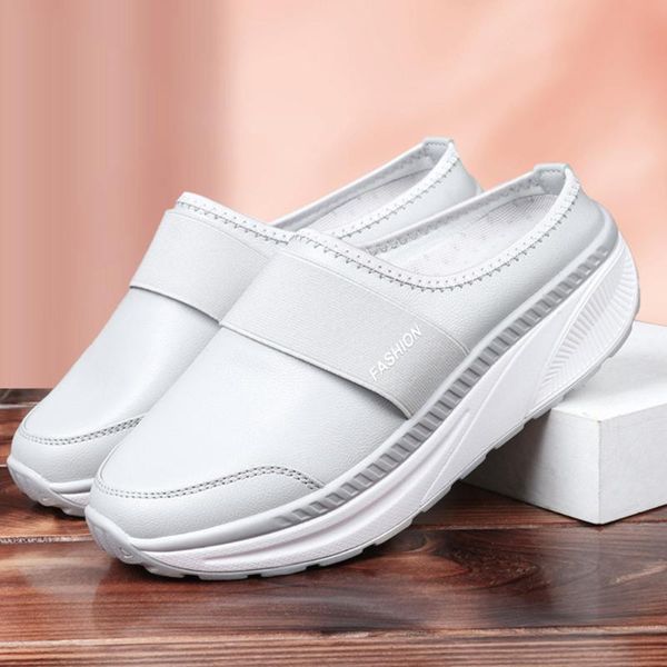 slippers women shoes casual light baotou half non-slip platform sandals breathable outdoor walking female hy531, Black
slippers women shoes casual light baotou half non-slip platform sandals breathable outdoor walking female hy531, Black
