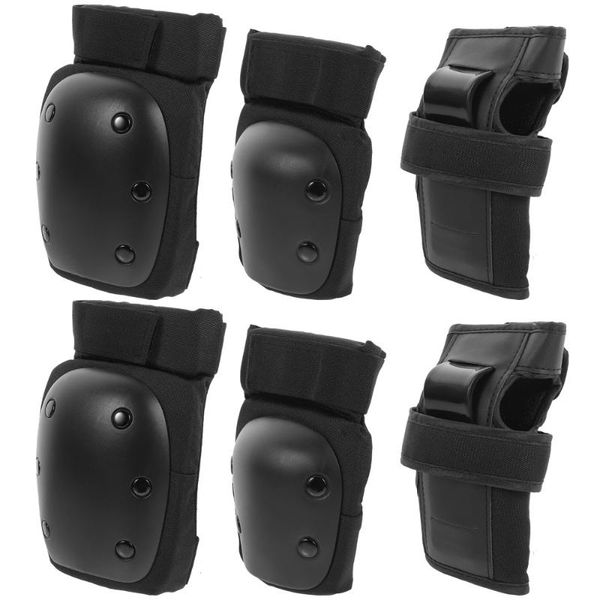 elbow & knee pads 6pcs/set kid skateboard protector hand protection size, Black;gray
elbow & knee pads 6pcs/set kid skateboard protector hand protection size, Black;gray