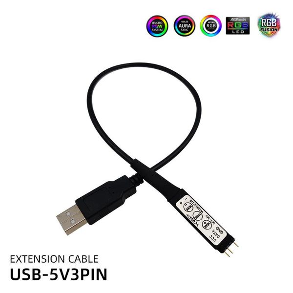 fans & coolings usb to 5v3pin convertor expandsion line motherboard io transfer cable manual controller a-rgb 5v power supply adapter
fans & coolings usb to 5v3pin convertor expandsion line motherboard io transfer cable manual controller a-rgb 5v power supply adapter