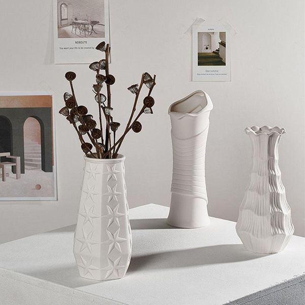 vases nordic creative white star art vase ceramic flower hydroponic device deskcraft european home decoration accessories
vases nordic creative white star art vase ceramic flower hydroponic device deskcraft european home decoration accessories