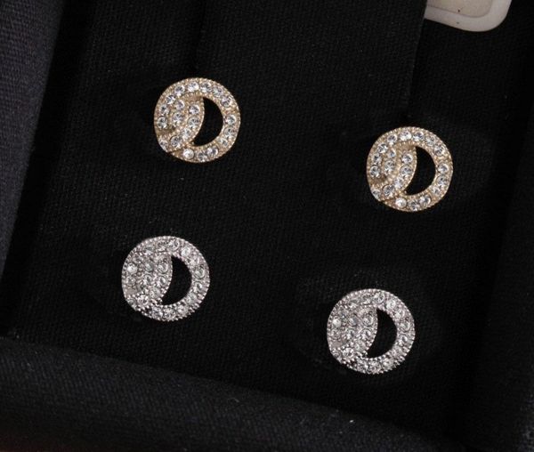 fashion gold diamond stud earrings aretes for lady women party wedding lovers gift engagement jewelry for bride with box have stamps, Golden;silver
fashion gold diamond stud earrings aretes for lady women party wedding lovers gift engagement jewelry for bride with box have stamps, Golden;silver