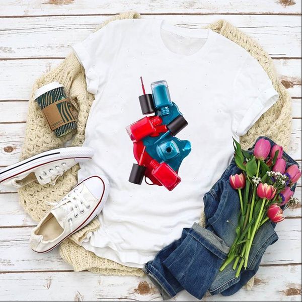 women graphic 3d fingernail fashion 90s print lady summer t shirt lady clothes womens clothing tee female t shirt, White
women graphic 3d fingernail fashion 90s print lady summer t shirt lady clothes womens clothing tee female t shirt, White