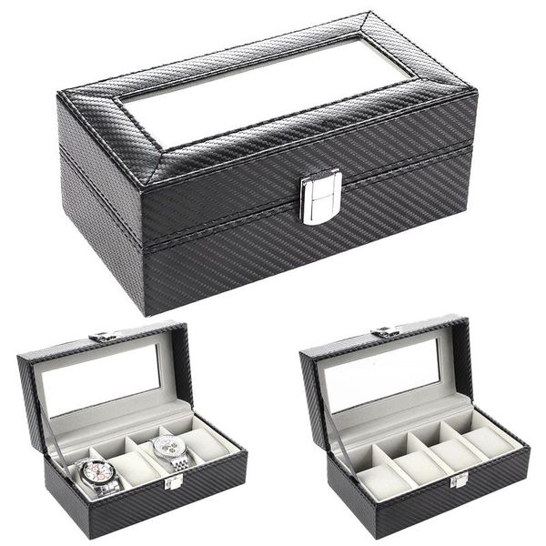 storage boxes & bins 2021 4 grids carbon fiber watch case box casing for hours sheath
storage boxes & bins 2021 4 grids carbon fiber watch case box casing for hours sheath