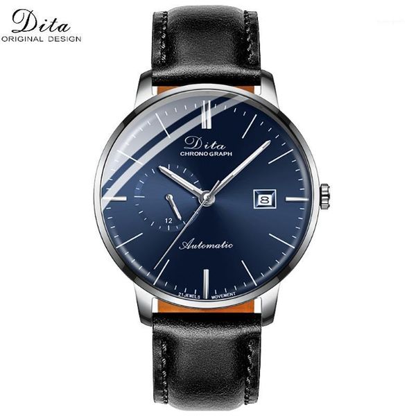 luxury relogio masculino leather date mens watches tourbillon automatic mechanical watch men wristwatch reloj hombre wristwatches, Slivery;brown
luxury relogio masculino leather date mens watches tourbillon automatic mechanical watch men wristwatch reloj hombre wristwatches, Slivery;brown