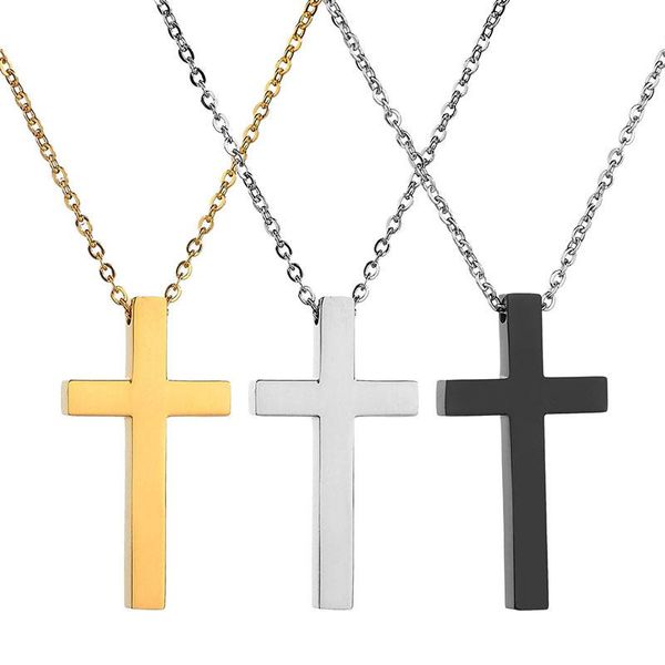 pendant necklaces 10 piece wholesale price stainless steel cross pendants necklace for women men charm jewlery black gold silver colo
pendant necklaces 10 piece wholesale price stainless steel cross pendants necklace for women men charm jewlery black gold silver colo