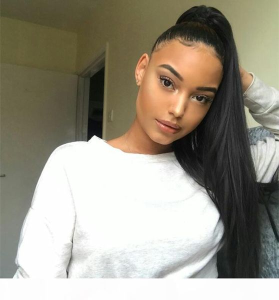 brazilian hair ponytail human hair ponytails hairpieces 10- 24inch 160g straight indian clip in hair extensions more color, Black
brazilian hair ponytail human hair ponytails hairpieces 10- 24inch 160g straight indian clip in hair extensions more color, Black