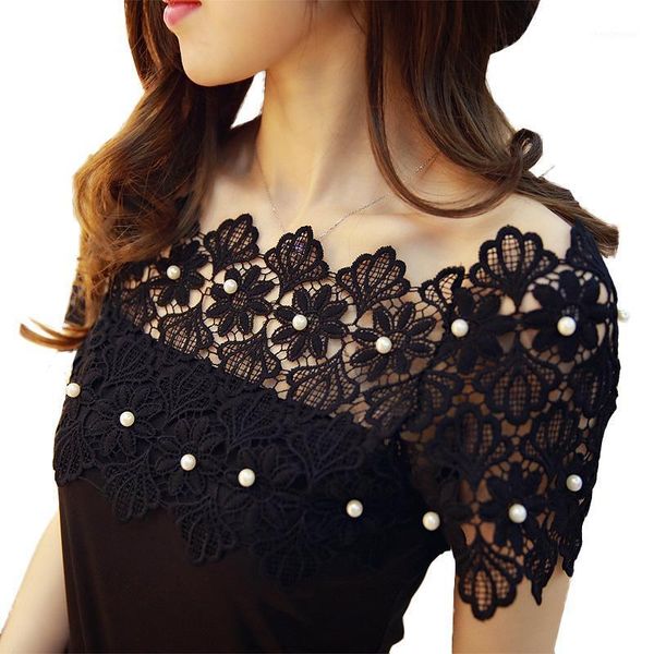 casual women blouses summer off shoulder hollow out embroidery lace blouse vintage white shirts female women's &
casual women blouses summer off shoulder hollow out embroidery lace blouse vintage white shirts female women's &