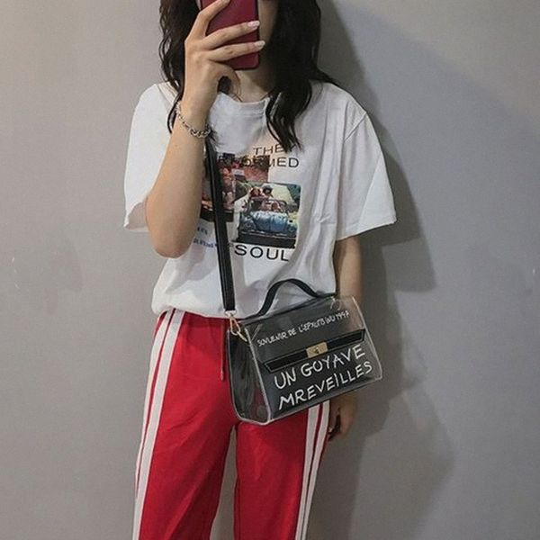 fashion new women pvc transparent cross body bag messenger bag women shoulder over bags detachable handbags 73jm#
fashion new women pvc transparent cross body bag messenger bag women shoulder over bags detachable handbags 73jm#