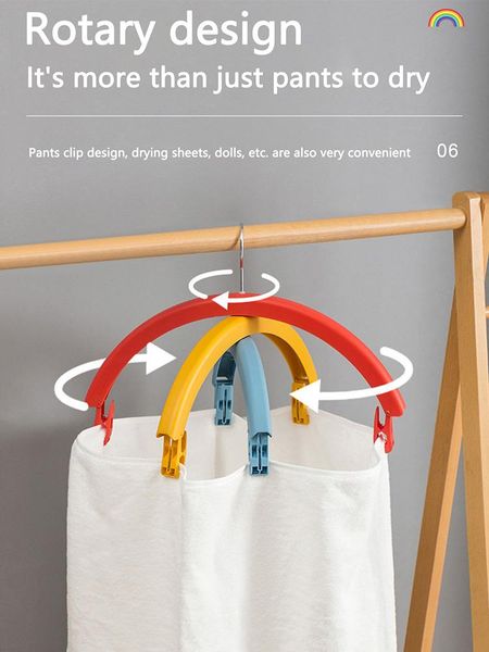 hangers & racks rainbow rotating organizer closet clothes hanger with pants clip storage three-layer bed sheet drying rack space saving
hangers & racks rainbow rotating organizer closet clothes hanger with pants clip storage three-layer bed sheet drying rack space saving