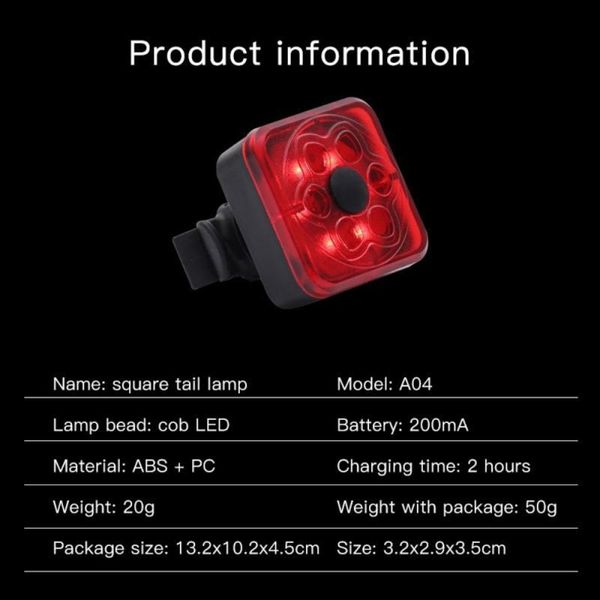 bike lights bicycle taillight usb charging waterproof led rear light universal mtb road night cycling safety warning
bike lights bicycle taillight usb charging waterproof led rear light universal mtb road night cycling safety warning