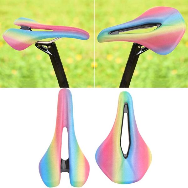 bike saddles mtb mountain road seat rainbow saddle soft and comfortable fit for competition/sports activities
bike saddles mtb mountain road seat rainbow saddle soft and comfortable fit for competition/sports activities