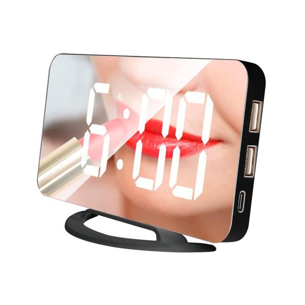 desk & table clocks led mirror clock mini digital alarm electronic with 3 adjustable brightness auto-adapt backlight
desk & table clocks led mirror clock mini digital alarm electronic with 3 adjustable brightness auto-adapt backlight