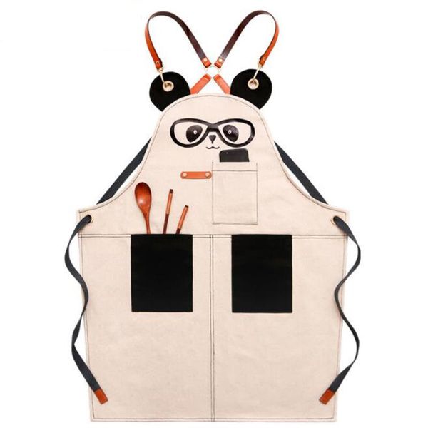 aprons cute bear work apron with tool pockets waterproof oil-proof kitchen cross-back straps adjustable for woodworking painting
aprons cute bear work apron with tool pockets waterproof oil-proof kitchen cross-back straps adjustable for woodworking painting