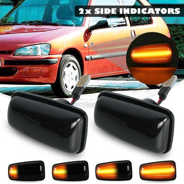 2x flowing turn signal led dynamic side marker side light for 106 306 406 806 expert 1 2 for scudo ulysse
2x flowing turn signal led dynamic side marker side light for 106 306 406 806 expert 1 2 for scudo ulysse