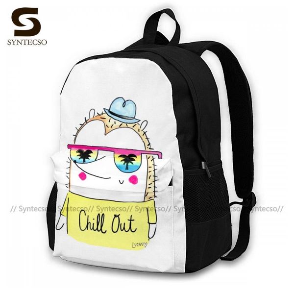 hedgehog backpacks daily runner soft backpack casual polyester bags