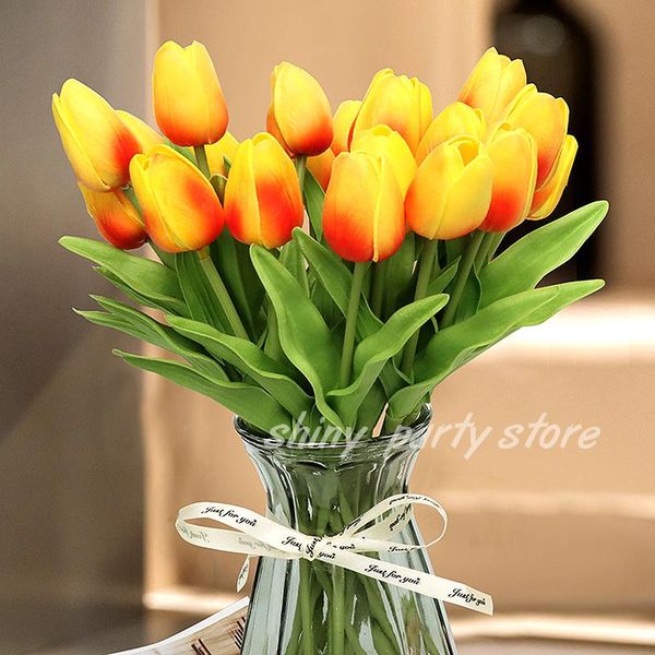 decorative flowers & wreaths 12pcs tulip artificial flower real touch bouquet fake for wedding decoration pu home garen decor
decorative flowers & wreaths 12pcs tulip artificial flower real touch bouquet fake for wedding decoration pu home garen decor