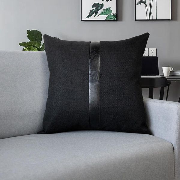 cushion/decorative pillow black cotton soft decor cushion covers imitation leather pillowcase home throw cover living room sofa supplies
cushion/decorative pillow black cotton soft decor cushion covers imitation leather pillowcase home throw cover living room sofa supplies
