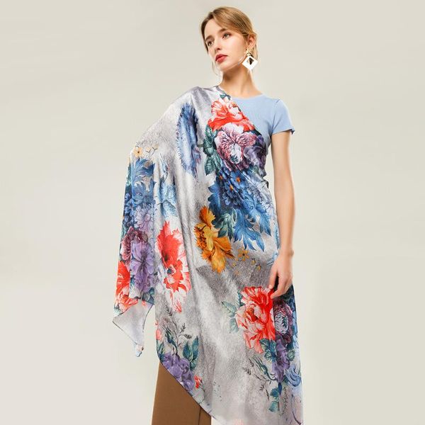 scarves 90x180cm polyester printing imitation silk satin peony flower bohemian beach towel thin shawl scarf muslim hijab for women, Blue;gray
scarves 90x180cm polyester printing imitation silk satin peony flower bohemian beach towel thin shawl scarf muslim hijab for women, Blue;gray