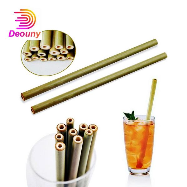 drinking straws deouny 10pcs natural bamboo cocktail tubes handmade environmental protection juice drink tube with cleaner brush bar accesso
drinking straws deouny 10pcs natural bamboo cocktail tubes handmade environmental protection juice drink tube with cleaner brush bar accesso