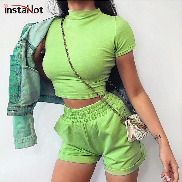 instawomen two piece set crop and shorts solid pocket elastic waist mock neck short sleeve casual tracksuit outfit, Gray
instawomen two piece set crop and shorts solid pocket elastic waist mock neck short sleeve casual tracksuit outfit, Gray