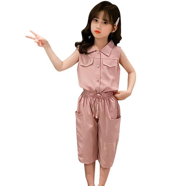 clothing sets clothes for girls vest + pants costume summer casual style children's tracksuit 6 8 10 12 14, White
clothing sets clothes for girls vest + pants costume summer casual style children's tracksuit 6 8 10 12 14, White