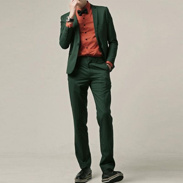 men's suits & blazers mens for one button dark green slim fit wedding groom tuxedo 2 piece jacket pants singer prom men stage clothes a, White;black
men's suits & blazers mens for one button dark green slim fit wedding groom tuxedo 2 piece jacket pants singer prom men stage clothes a, White;black