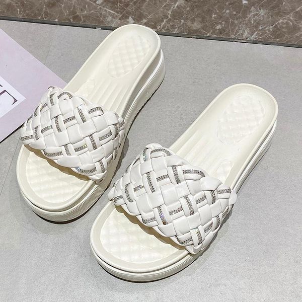 slippers women's flip flops 2021 the fashion round head comfortable open toe sandals all-match platform shoes shallow, Black
slippers women's flip flops 2021 the fashion round head comfortable open toe sandals all-match platform shoes shallow, Black