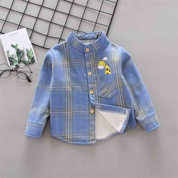 full sleeve boys shirts casual camisa blouses for children kids clothes baby boy plaid thicken shirt autumn warm 210713, White;black
full sleeve boys shirts casual camisa blouses for children kids clothes baby boy plaid thicken shirt autumn warm 210713, White;black