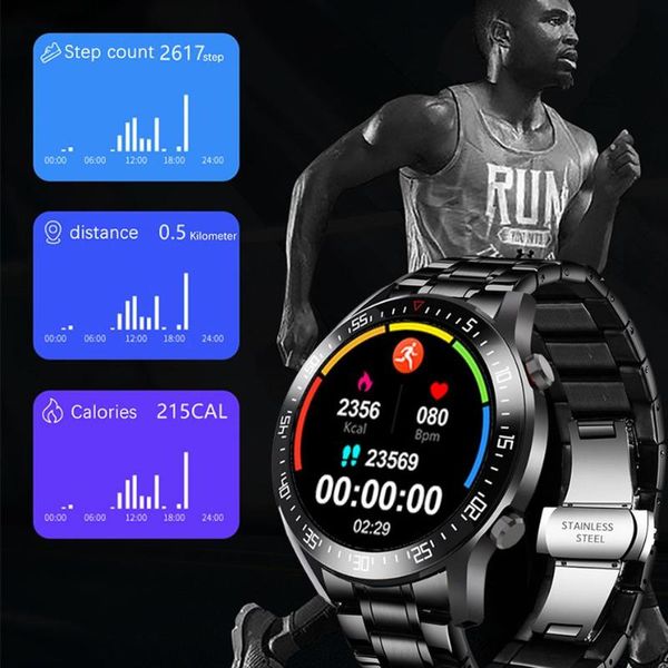 wristwatches lige men watch waterproof fitness sports steel band smart heart rate blood pressure detection smartwatches male relogio, Slivery;brown
wristwatches lige men watch waterproof fitness sports steel band smart heart rate blood pressure detection smartwatches male relogio, Slivery;brown