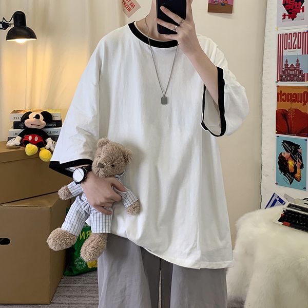 new for 60-135kg black white loose oversize 2021 men's rock skateboard hip hop t-shirt short sleeves streetwear tees tshirt 38ox, White;black
new for 60-135kg black white loose oversize 2021 men's rock skateboard hip hop t-shirt short sleeves streetwear tees tshirt 38ox, White;black