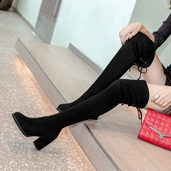 designer heel elastic high leg over thick knee everyday women's dadong autumn and winter new knight long tube thin boots, White;red
designer heel elastic high leg over thick knee everyday women's dadong autumn and winter new knight long tube thin boots, White;red