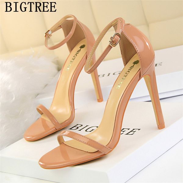 ladies sandals extreme high heels women sandals patent leather mary jane shoes bigtree shoes sandalias mujer 2020 zapatos mujer, Black
ladies sandals extreme high heels women sandals patent leather mary jane shoes bigtree shoes sandalias mujer 2020 zapatos mujer, Black