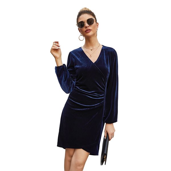 boutique korean velvet high-end womens clothing selling product temperament commute v-neck dress in stock, Black;gray
boutique korean velvet high-end womens clothing selling product temperament commute v-neck dress in stock, Black;gray