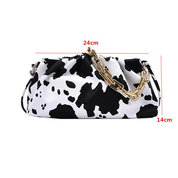 elegant women chain bag cloud leather shoulder handbags zebra cow crossbody bag evening party purse female underarm handbag
elegant women chain bag cloud leather shoulder handbags zebra cow crossbody bag evening party purse female underarm handbag