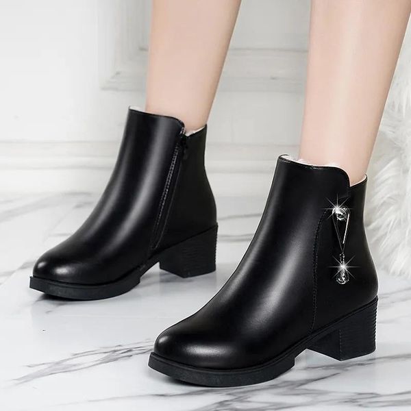 boots cresfimix botas femininas women cool black round toe pu leather short ankle high heel for autumn & winter cute a9031
boots cresfimix botas femininas women cool black round toe pu leather short ankle high heel for autumn & winter cute a9031