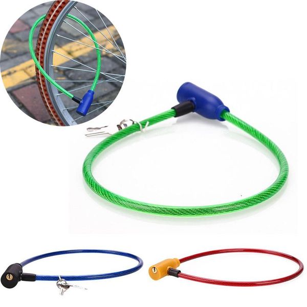 bike locks bicycle cycling security lock 2 keys anti theft safety random color
bike locks bicycle cycling security lock 2 keys anti theft safety random color