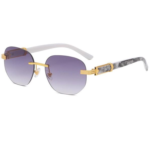 sunglasses retro rimiless men vintage sun glasses women gradient shades frameless uv400 classical eyewear, White;black
sunglasses retro rimiless men vintage sun glasses women gradient shades frameless uv400 classical eyewear, White;black
