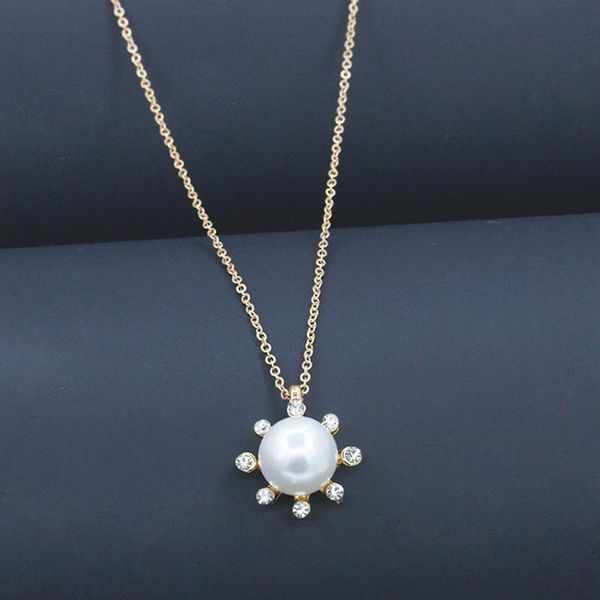 pendant necklaces fashion statement sunflower appearance with dainty pearl for women and girls necklace luxury jewelry in wedding party, Silver
pendant necklaces fashion statement sunflower appearance with dainty pearl for women and girls necklace luxury jewelry in wedding party, Silver