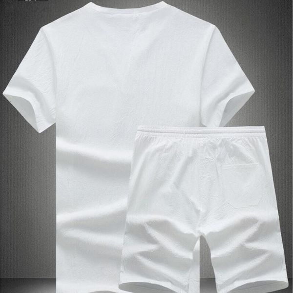 jogging clothing arrival summer fashion short sleeve male sets two piece shorts for men breathable cotton linen plus size m-5xl set, Black;red
jogging clothing arrival summer fashion short sleeve male sets two piece shorts for men breathable cotton linen plus size m-5xl set, Black;red